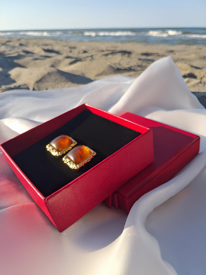 Amber Squares  | Çelik